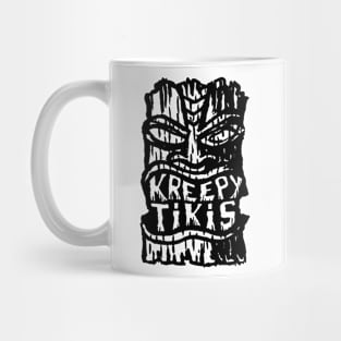 Kreepy Tikis logo black Mug